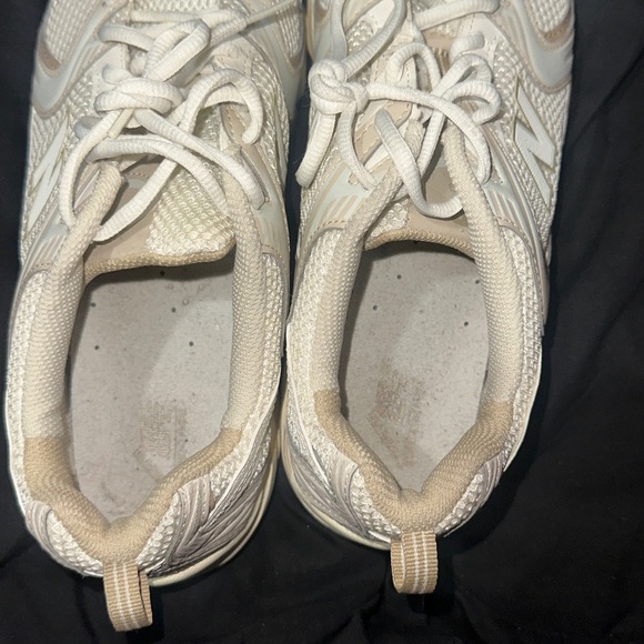 New Balance Athletic Shoes - White and Cream - Picture 6 of 6